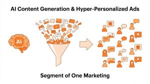 อวสานการหว่านแห เมื่อ AI ผลิตคอนเทนต์นับพัน เพื่อเจาะใจลูกค้าแบบ “Segment of One”