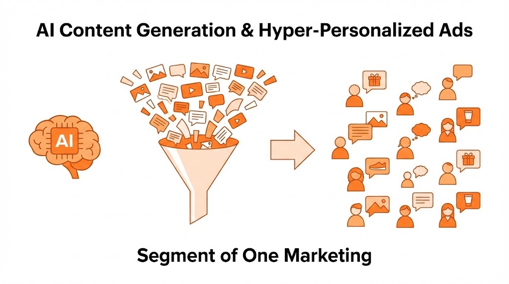 การใช้ AI ผลิตคอนเทนต์นับพันรูปแบบ
